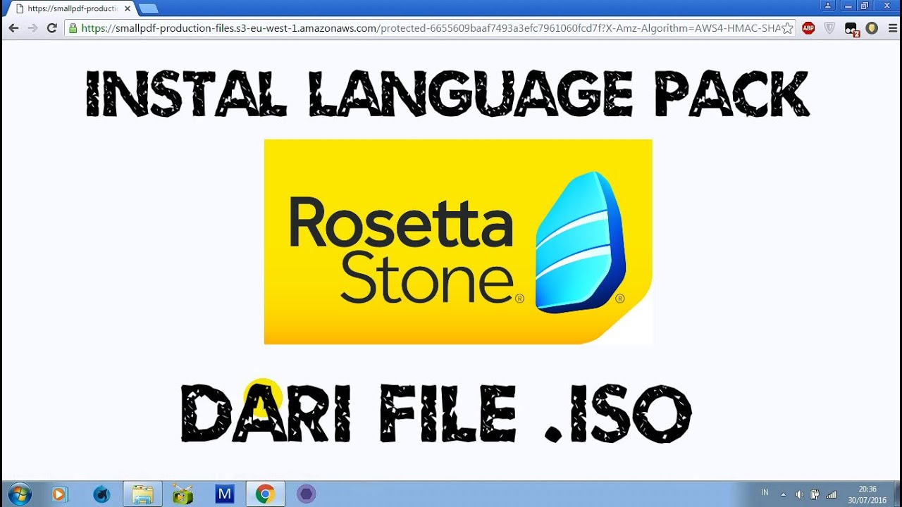 rosetta stone language pack iso